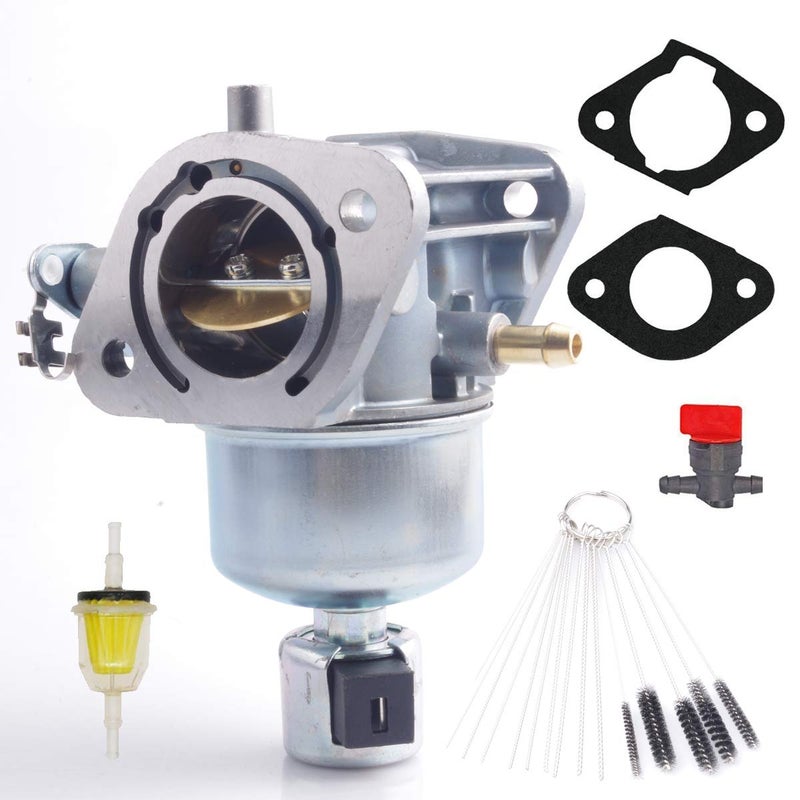 Dosens Carburetor Compatible For Kawasaki 15004-0986 Carb FIts Specific FR651V FS651V FR691V FS691V 15004-0828 15004-0829 15004-7062 15004-0985 with Gasket & Cleaning Tools - Image 1
